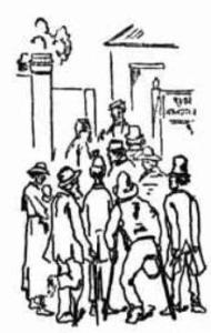 At the door of the Refuge