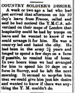 Western Herald Bourke country soldier desire