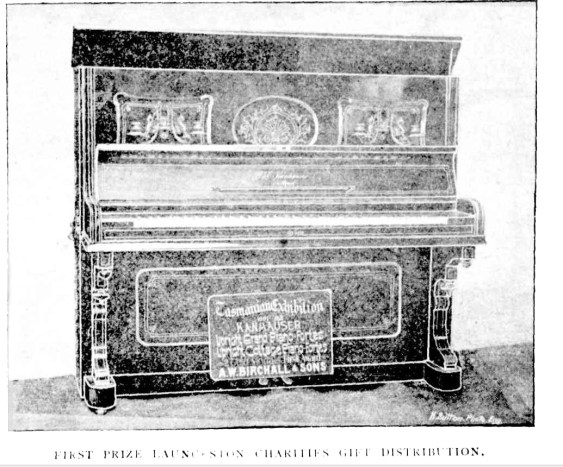 First Prize Launceston Charities Gift Distribution